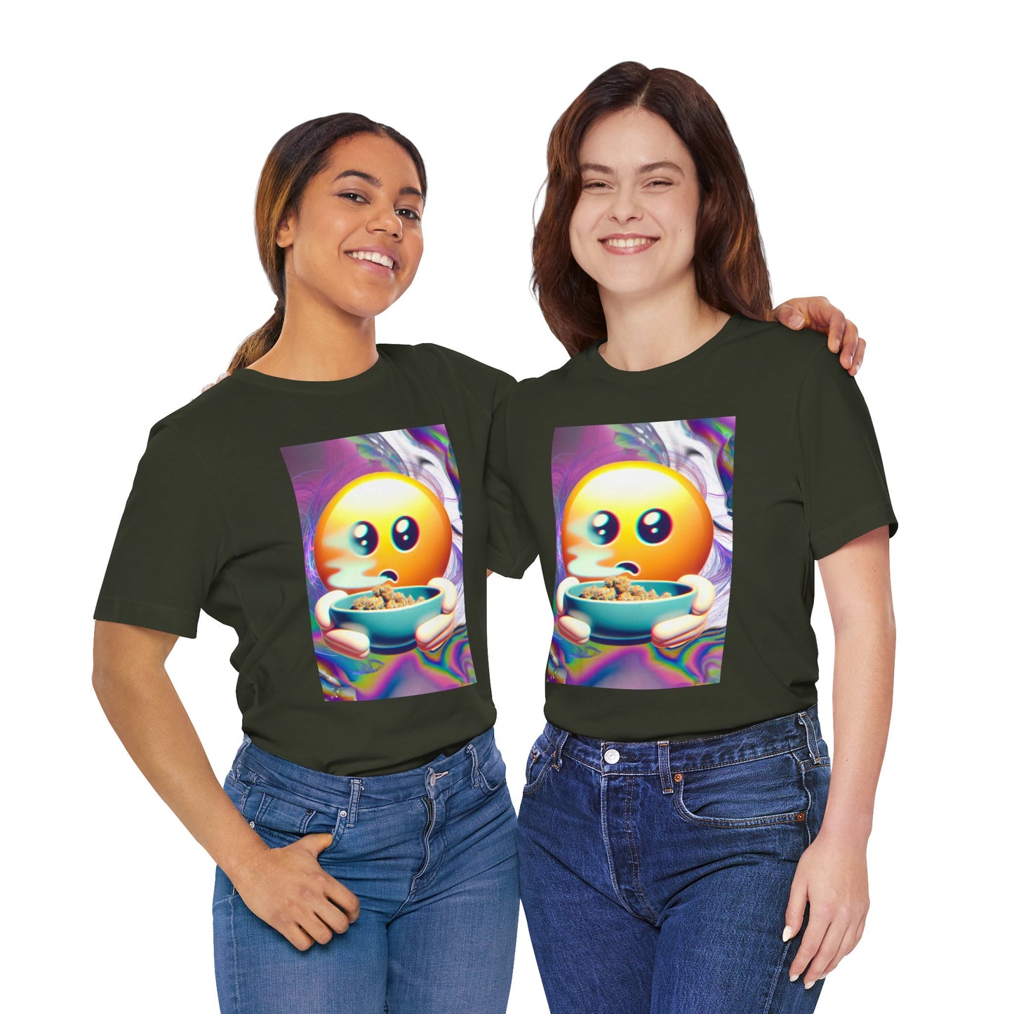 Vibrant Emoji Tee - Perfect for Casual Hangouts and Celebrations