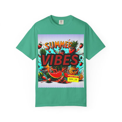 Summer Vibes Unisex Garment-Dyed T-Shirt