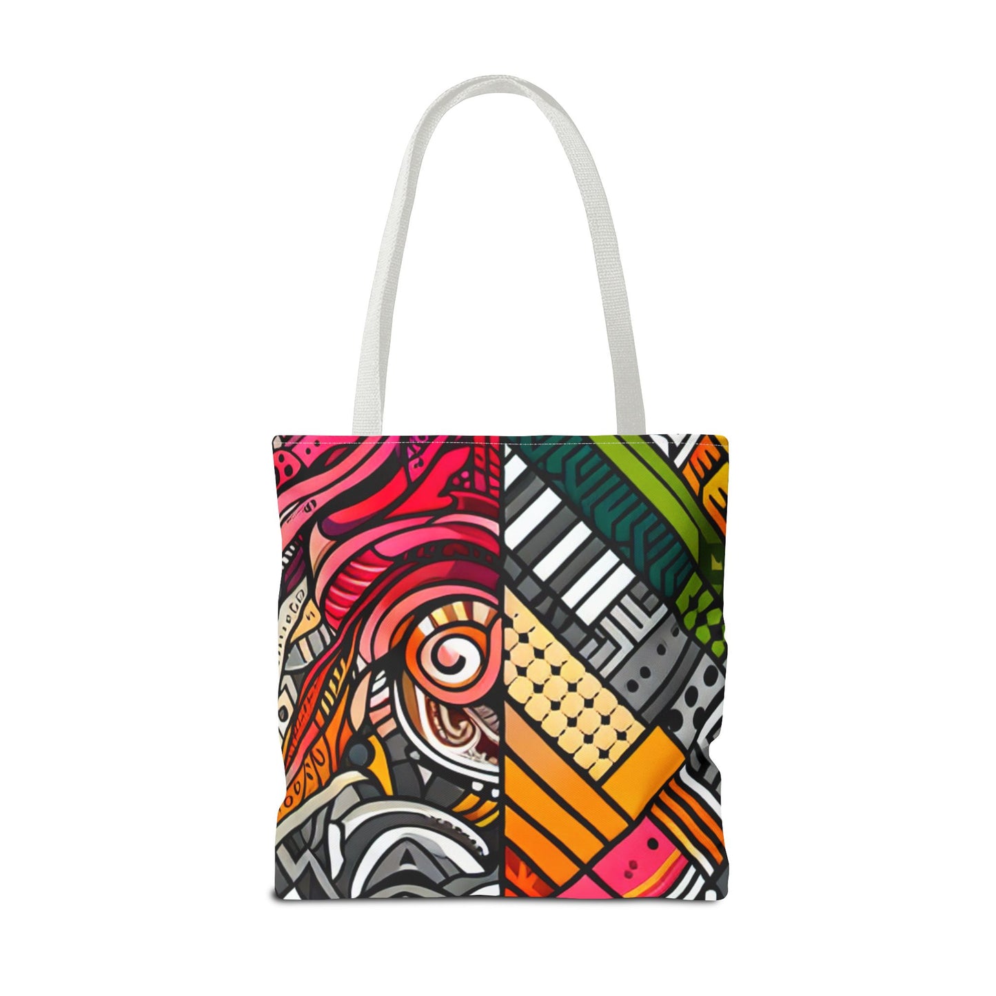 Custom Tote Bag - Stylish and Durable Design with Multiple Handle Colors