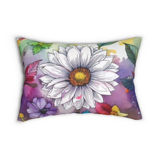 Spun Polyester Lumbar Pillow