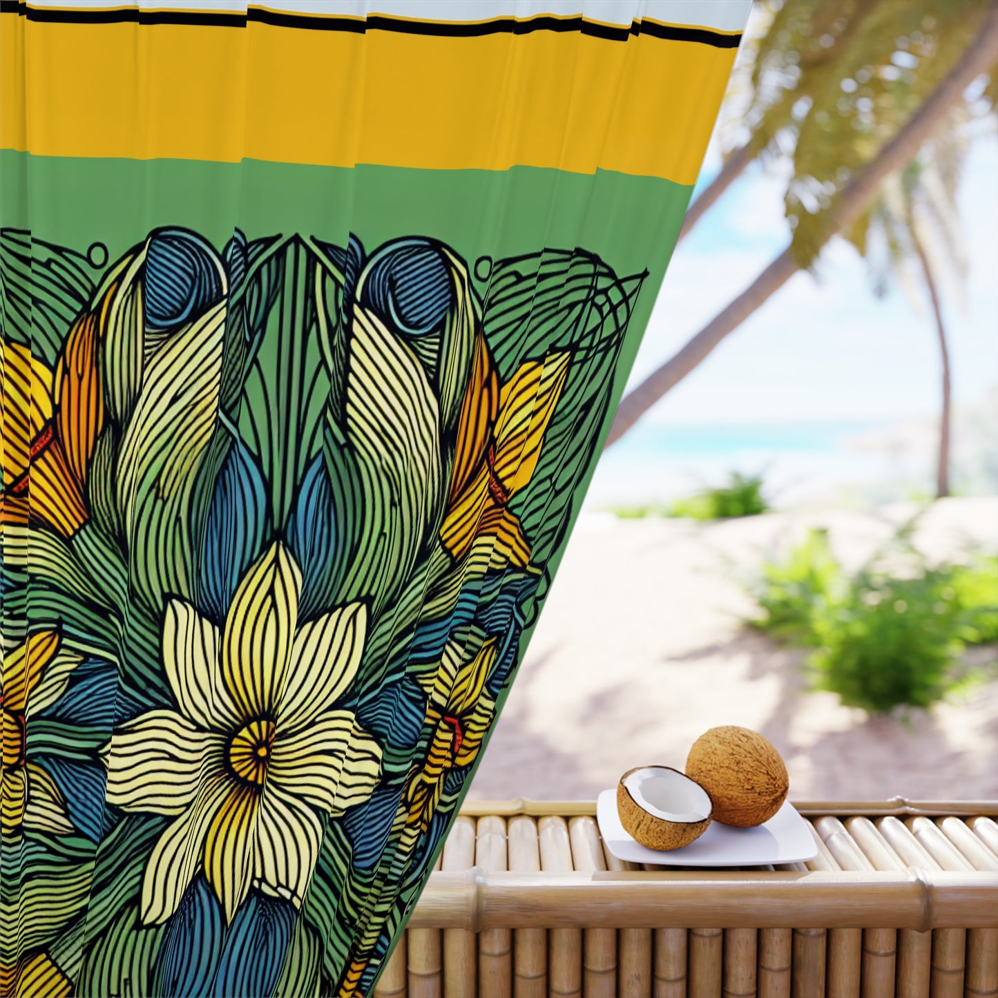 Window Curtains (1 Piece)