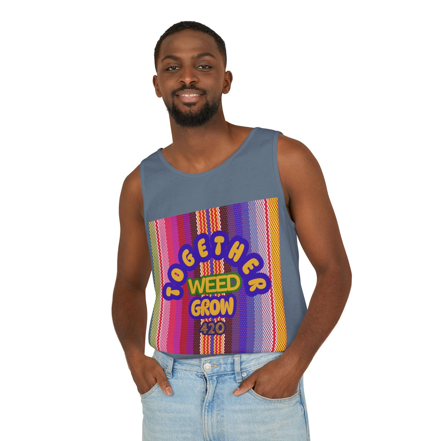 Together We Grow Unisex Tank Top - 420 Celebration Apparel