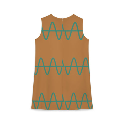 A-line Sleeveless Dress (AOP)