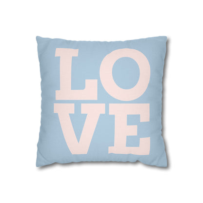 Spun Polyester Square Pillowcase