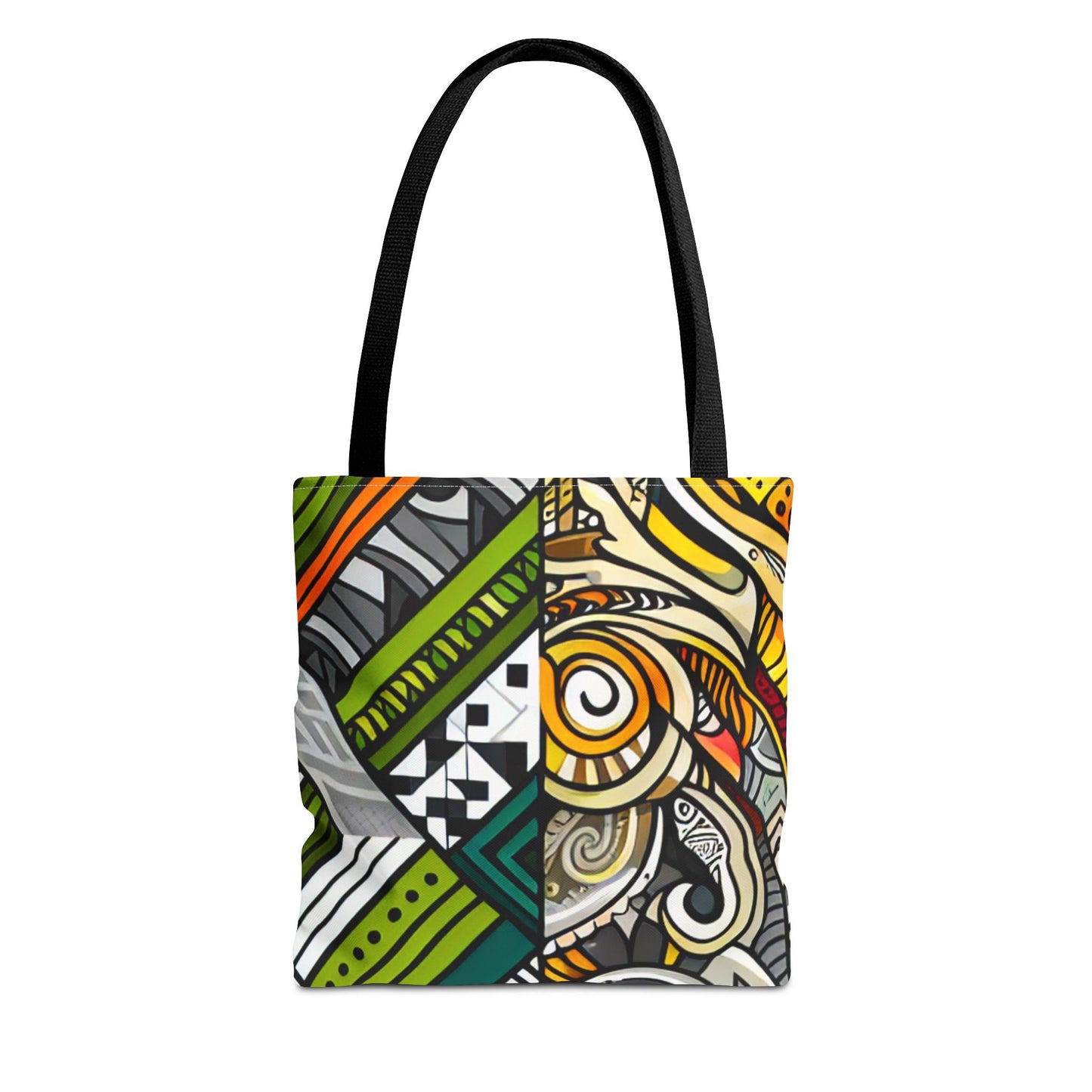 Custom Tote Bag - Stylish and Durable Design with Multiple Handle Colors