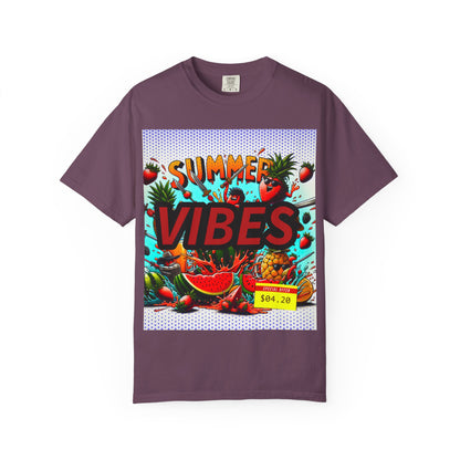 Summer Vibes Unisex Garment-Dyed T-Shirt