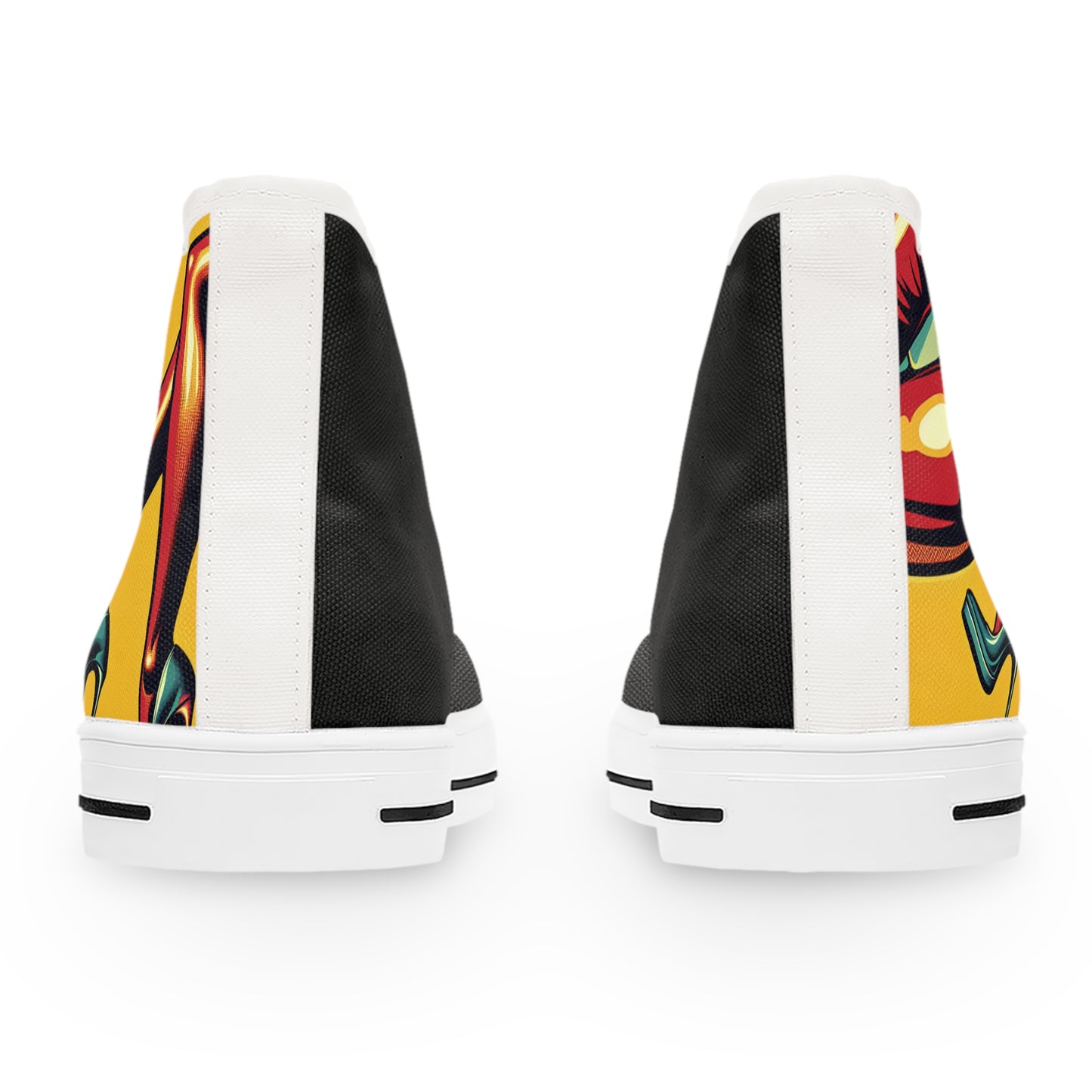 High Top Sneakers - Cool Edgy Style for Women
