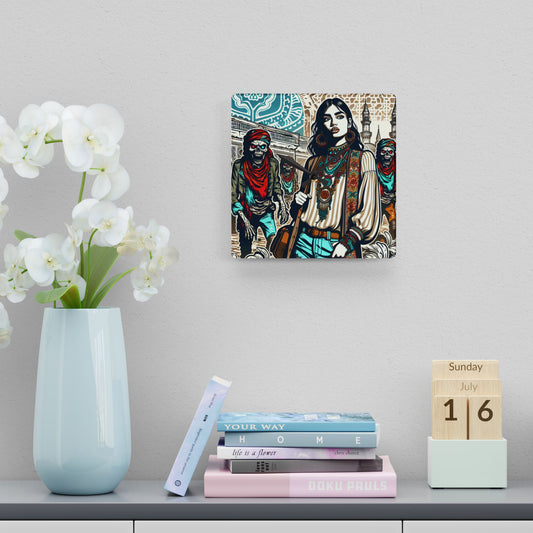 Amongst Us Acrylic Wall Clock