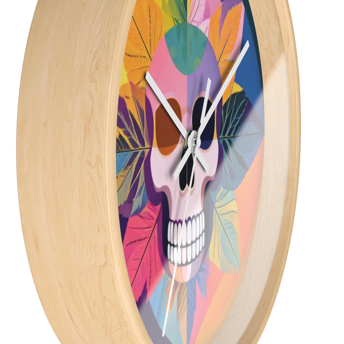 Floral Offering Bloom Wall Clock