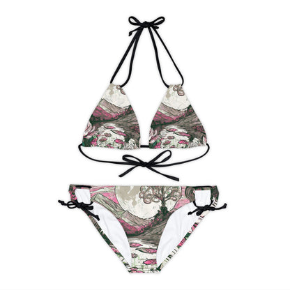 Strappy Bikini Set (AOP)
