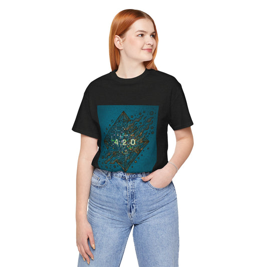 420 Graphic Unisex Jersey Tee - Casual Vibe for Celebrations