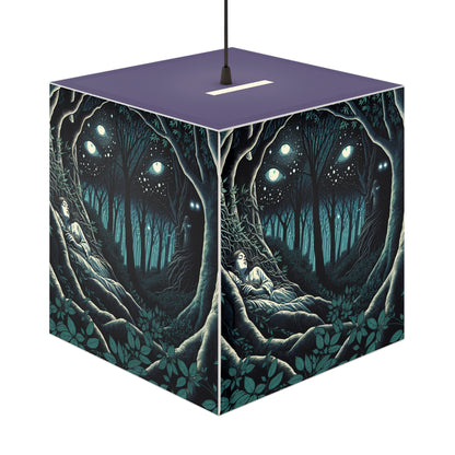 Nature Loves You Light Cube Lamp