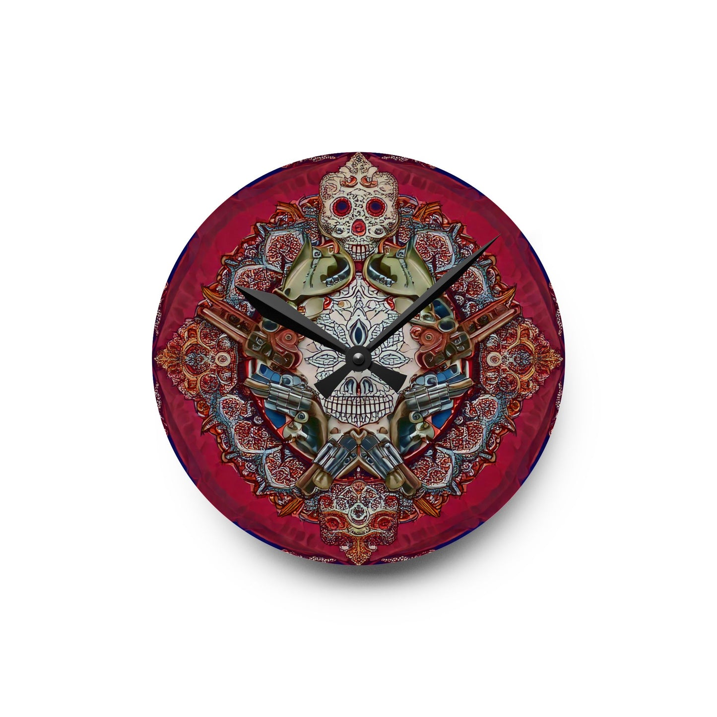 Love Yourself Acrylic Wall Clock