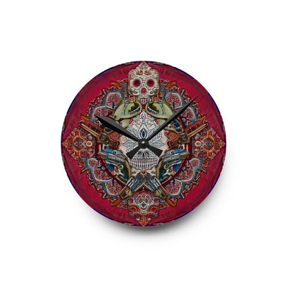 Love Yourself Acrylic Wall Clock