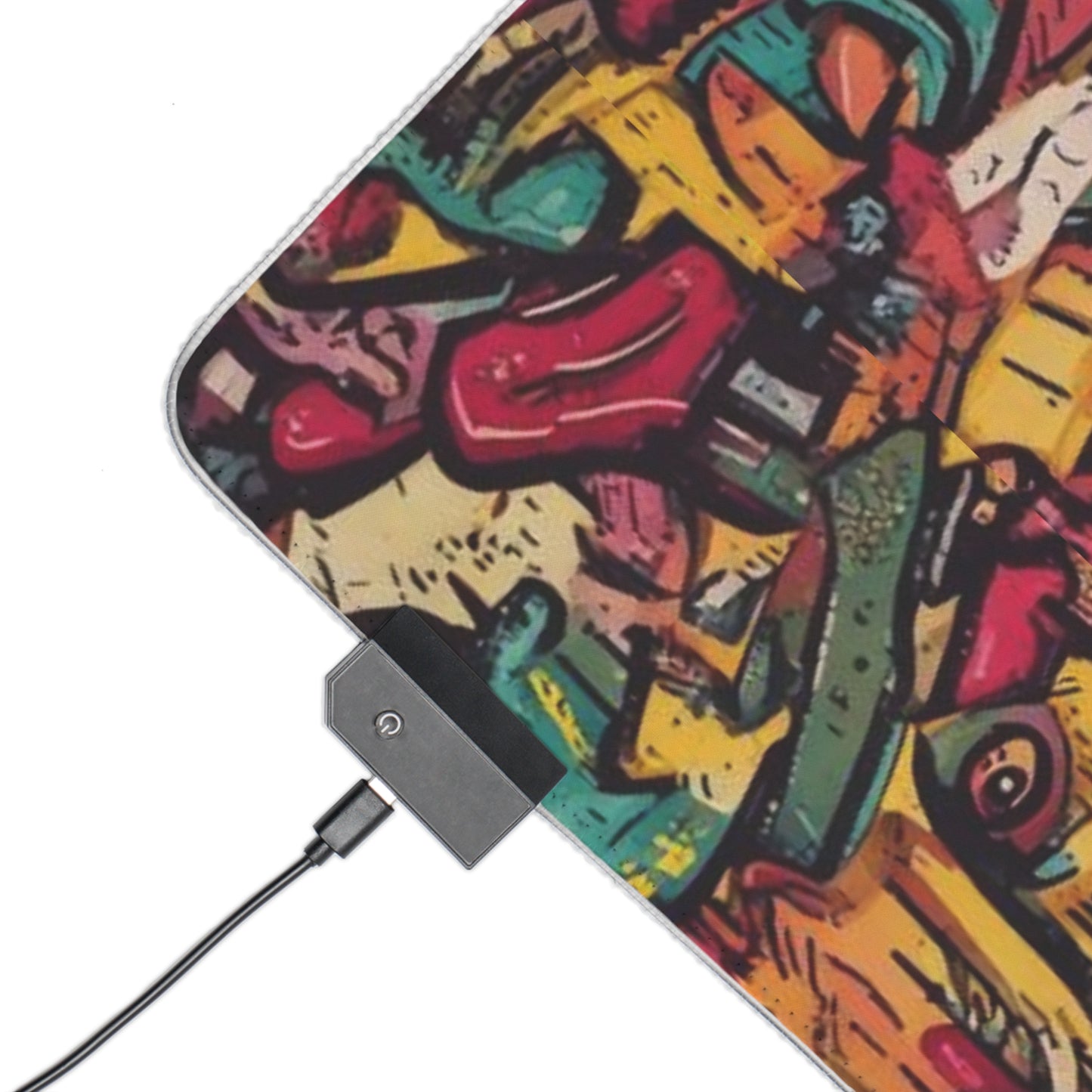 Rise of the Color LED Gaming Mouse Pad