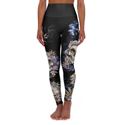 High Waisted Yoga Leggings (AOP)