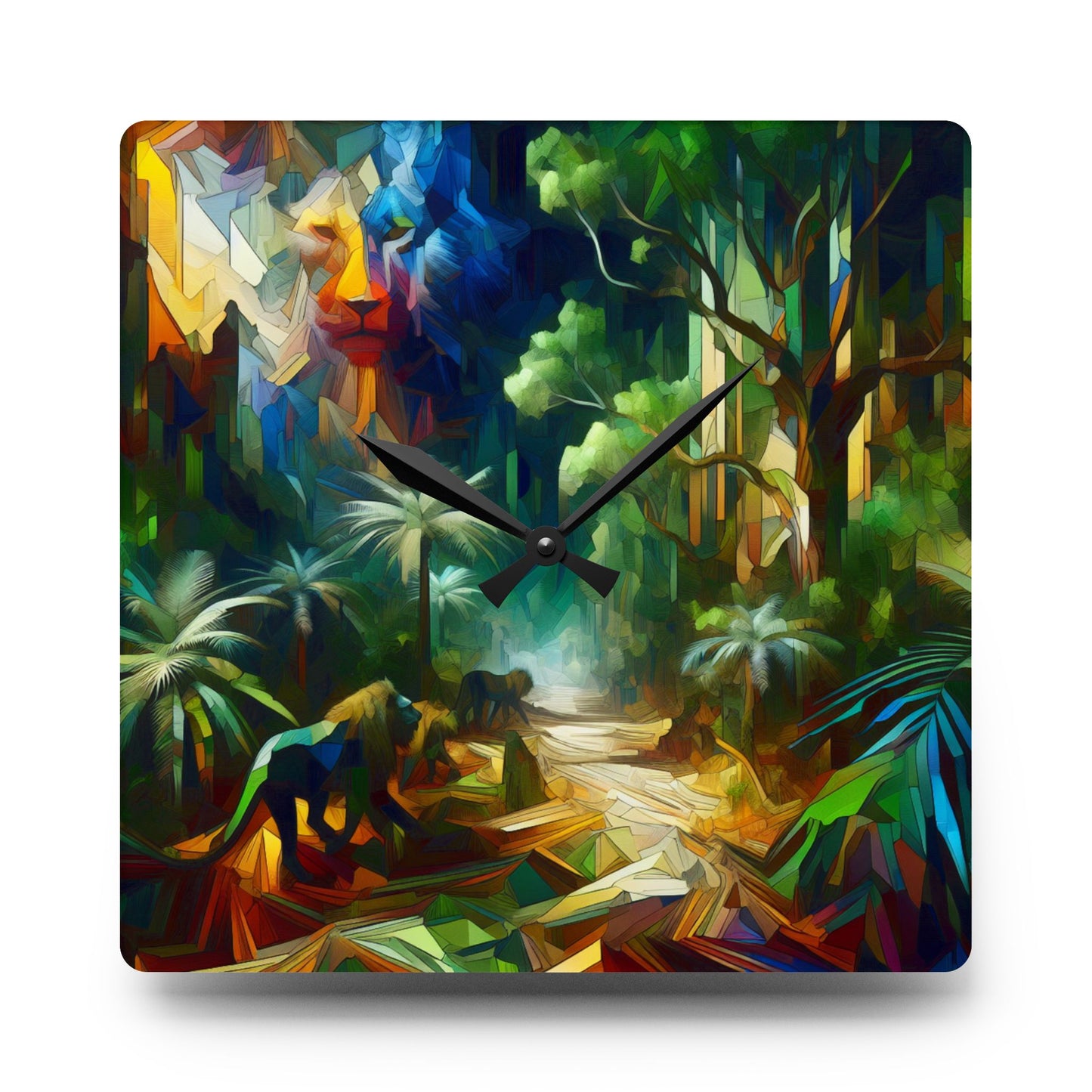 Command Your Time Acrylic Wall Clock