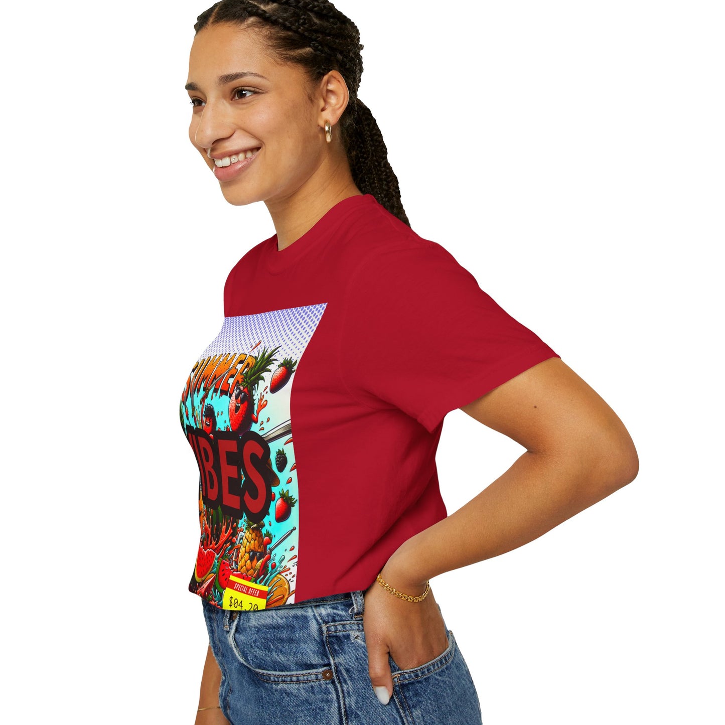 Summer Vibes Unisex Garment-Dyed T-Shirt