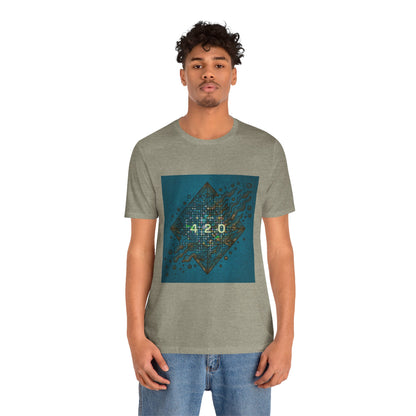 420 Graphic Unisex Jersey Tee - Casual Vibe for Celebrations