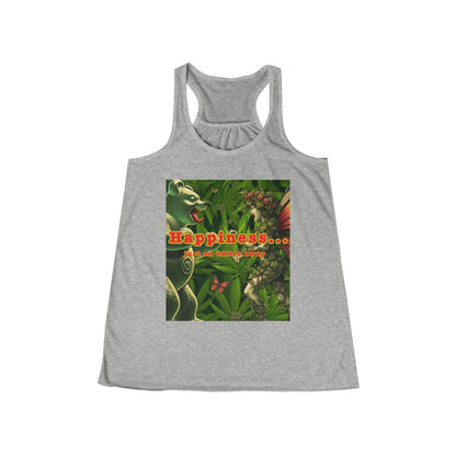 Happiness Jungle Women's Flowy Racerback Tank