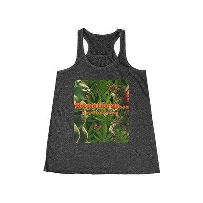 Happiness Jungle Women's Flowy Racerback Tank