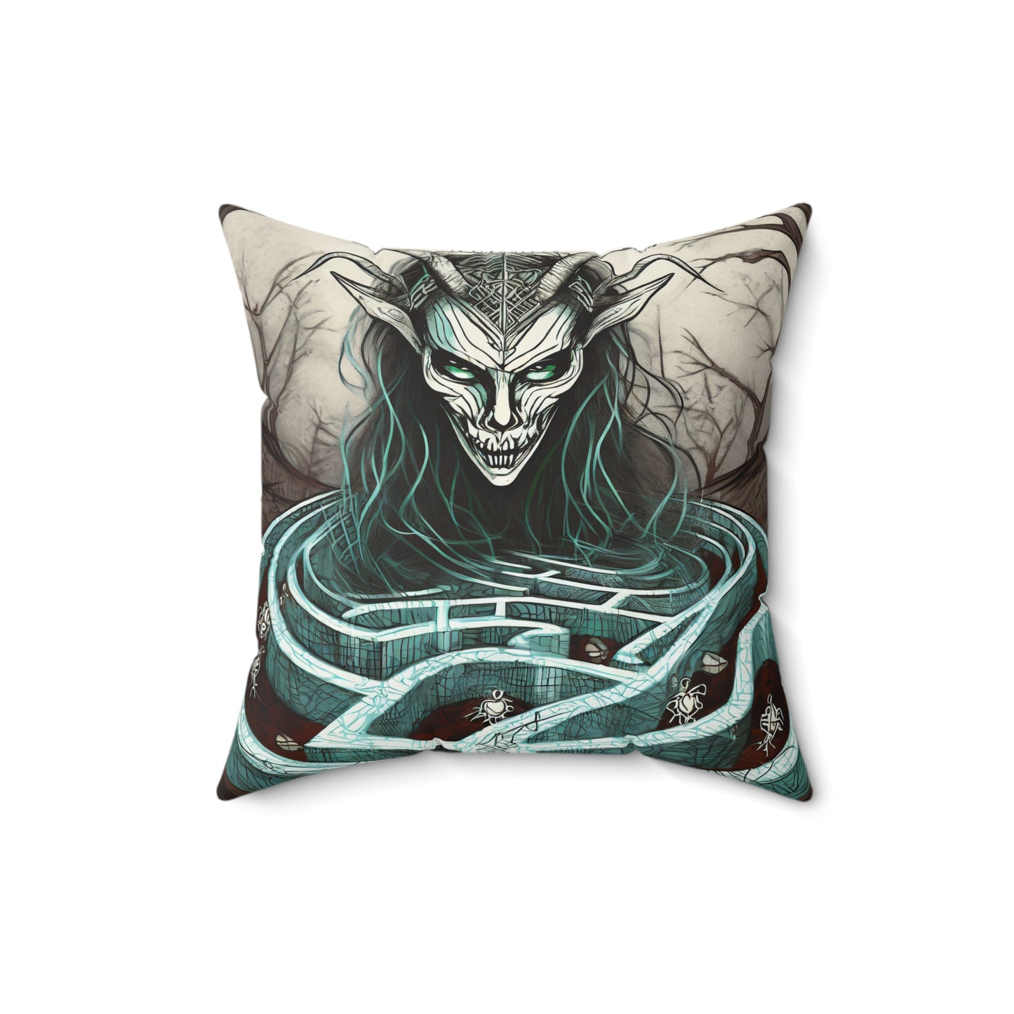 Enjoy Style with Spun Polyester Square Pillow