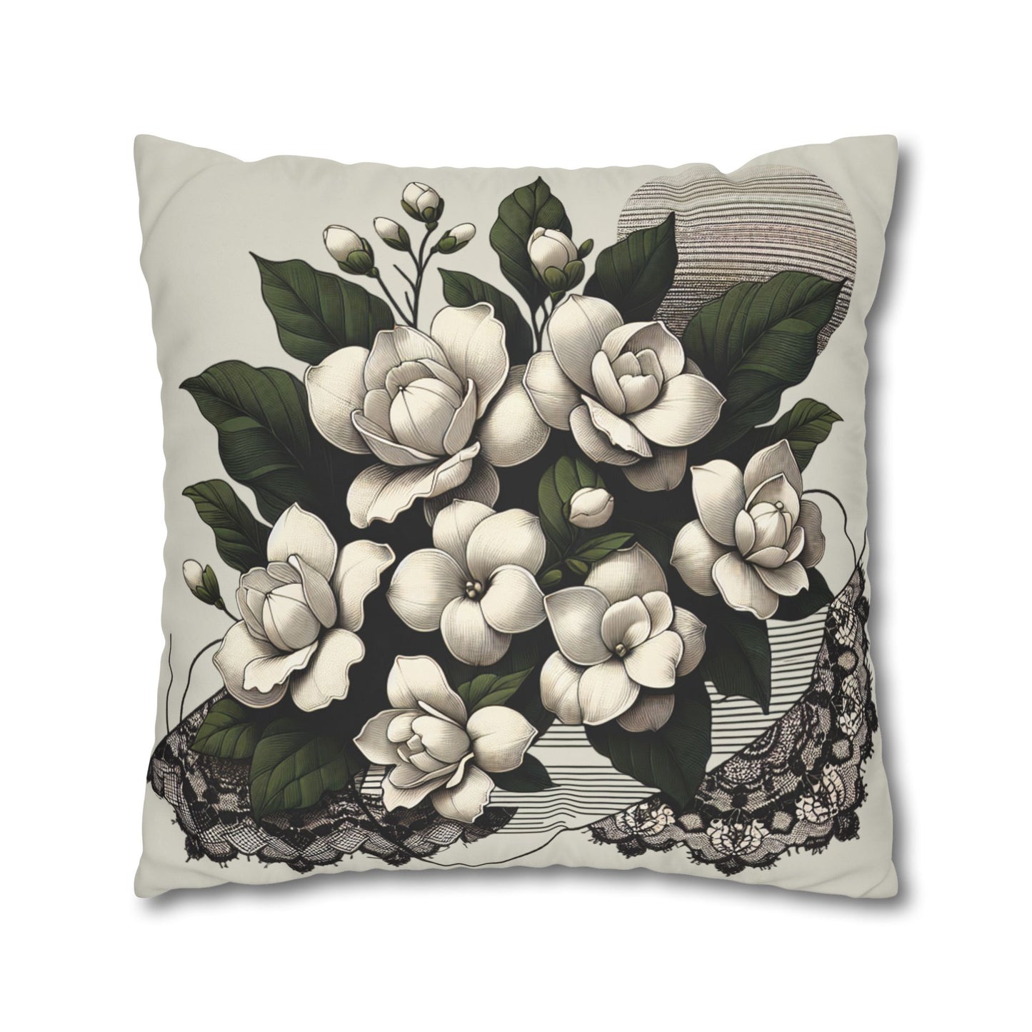 Square Poly Canvas Pillowcase