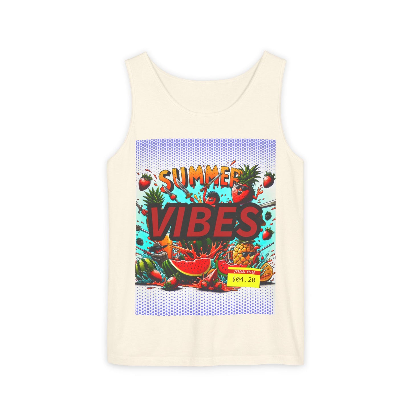Summer Vibes Unisex Tank Top - Perfect for Beach Days & Festivals