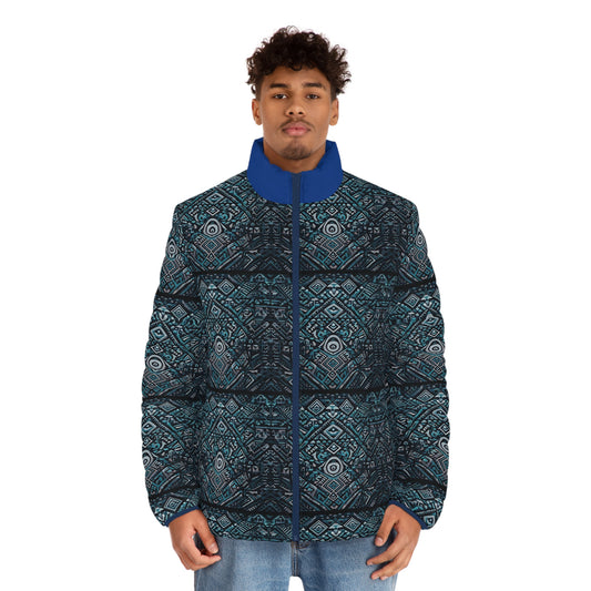 All Weather Men's Puffer Jacket (AOP)