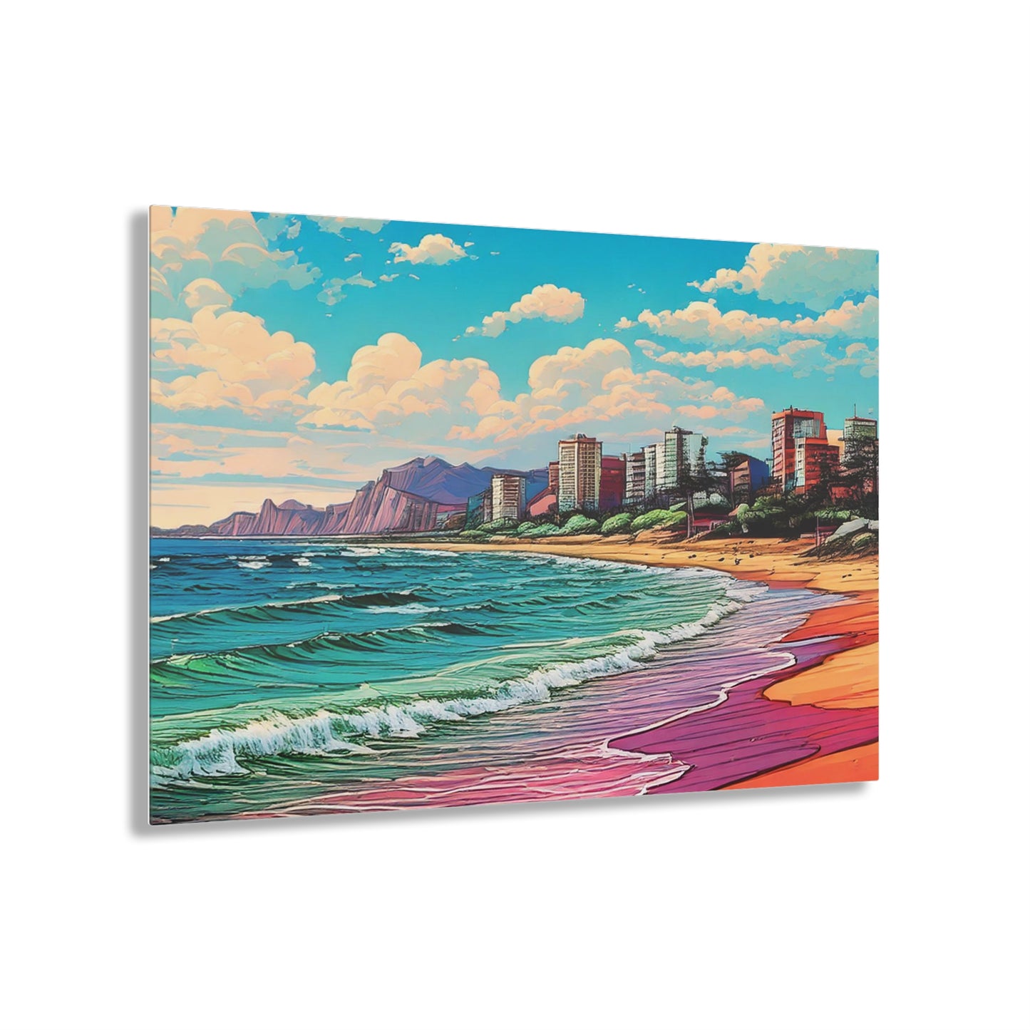 Jerry's Beach Party Acrylic Prints