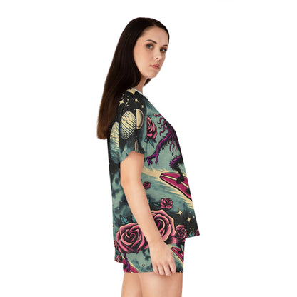 Women's Short Pajama Set (AOP)