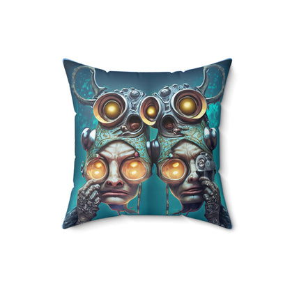 Outar This World Spun Polyester Square Pillow