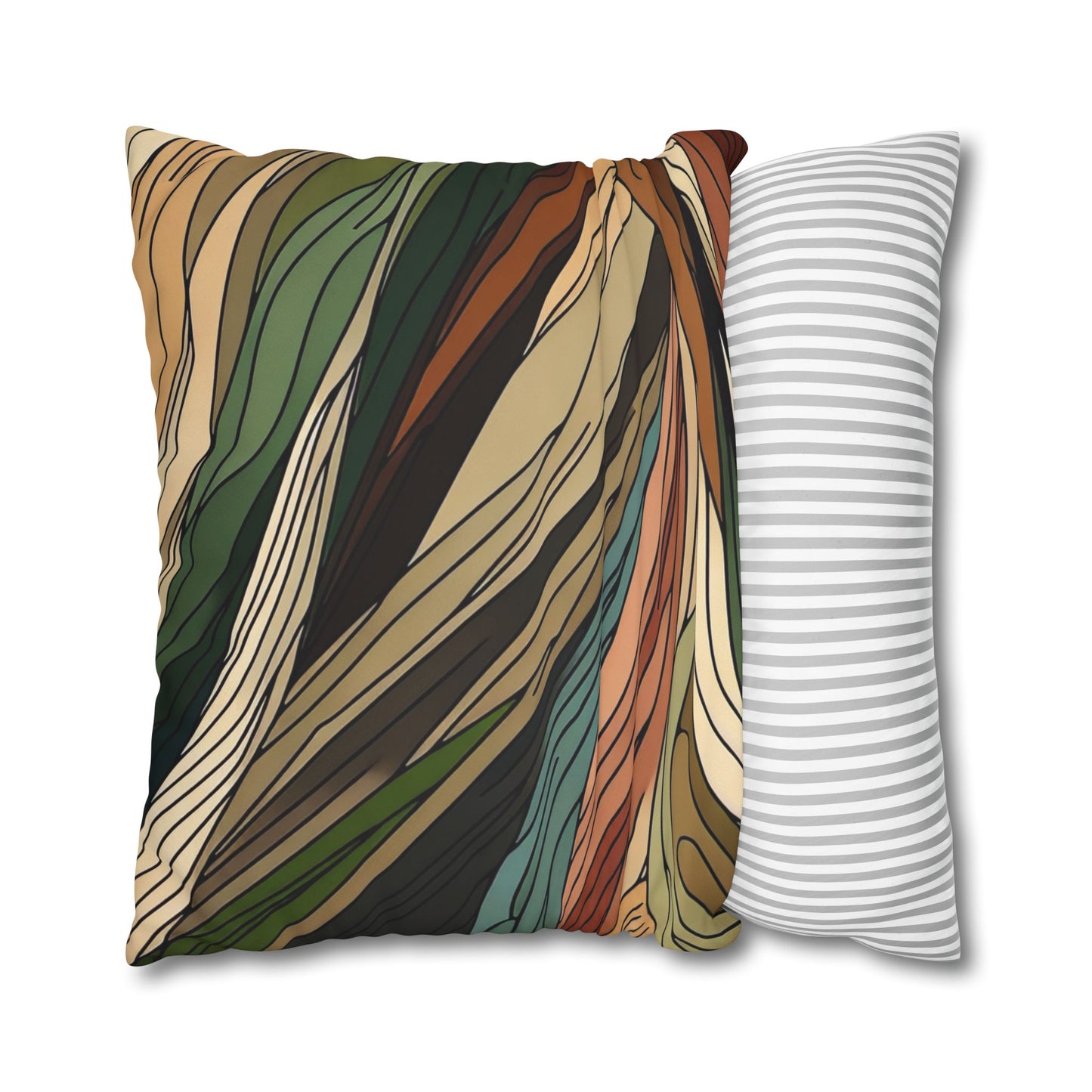 Square Poly Canvas Pillowcase