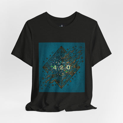420 Graphic Unisex Jersey Tee - Casual Vibe for Celebrations