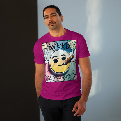 Cozy Weed University Tee - Modern Fit Cannabis T-Shirt for Fun Lovers