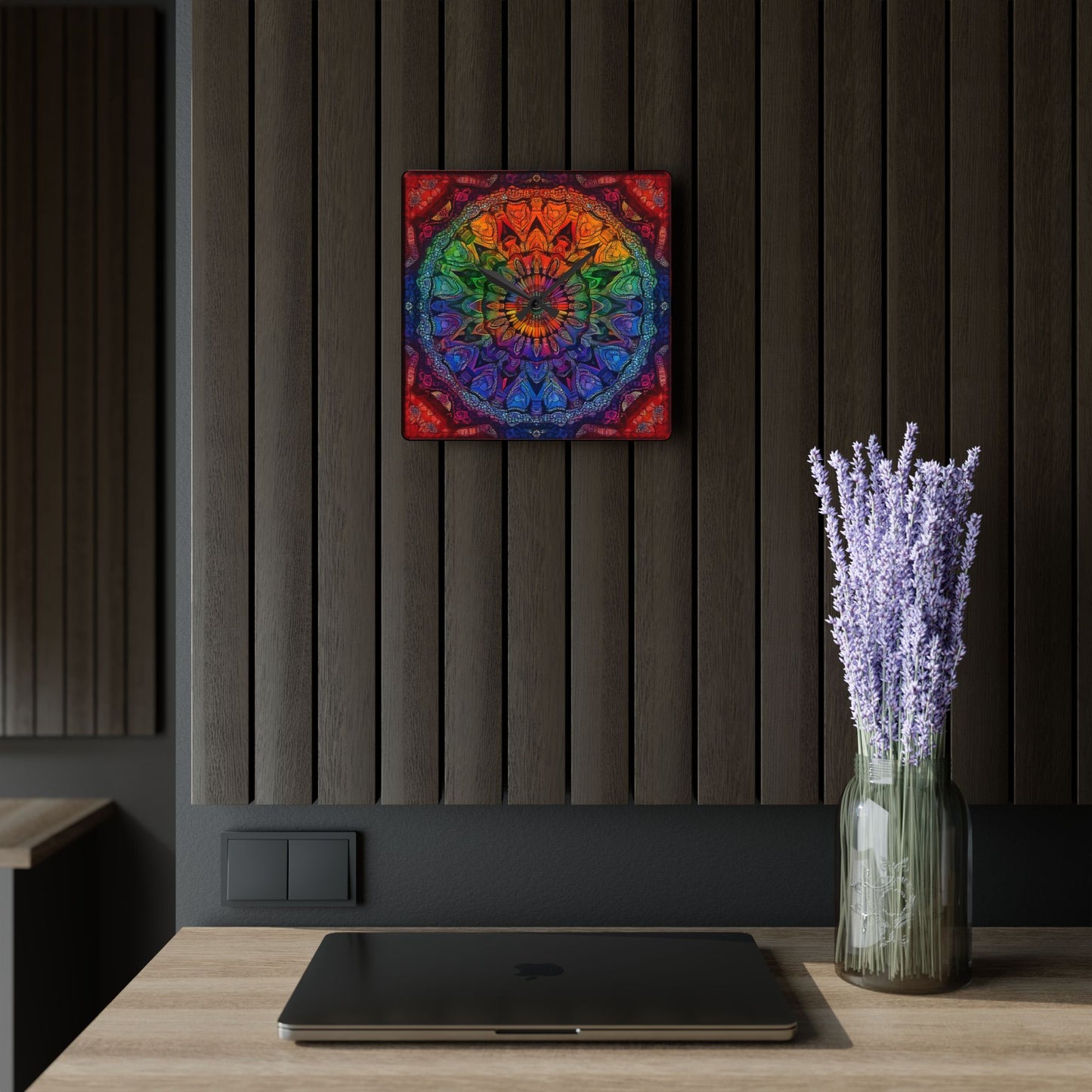 Jenna Acrylic Wall Clock