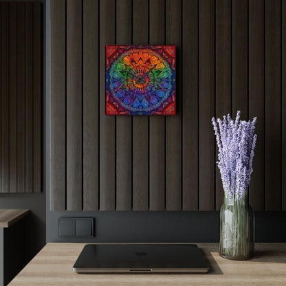 Jenna Acrylic Wall Clock