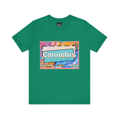 Trendy Cannabis Solutions Tee - Unisex Jersey Short Sleeve T-Shirt