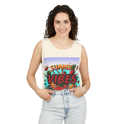 Summer Vibes Unisex Tank Top - Perfect for Beach Days & Festivals