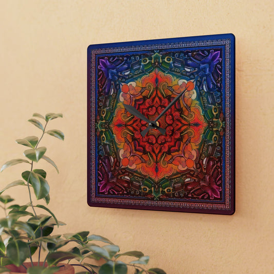 Ani Acrylic Wall Clock