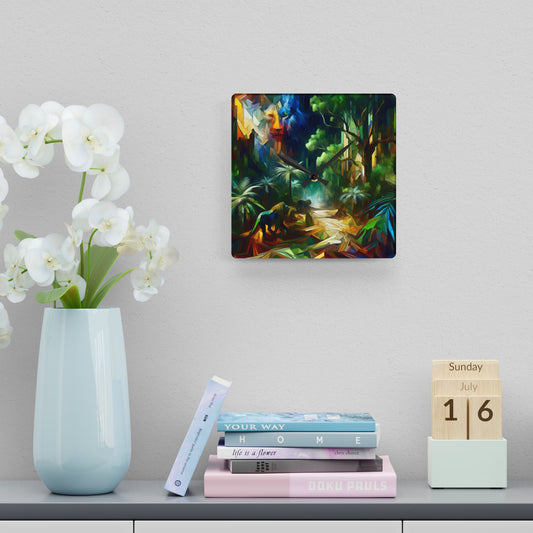 Command Your Time Acrylic Wall Clock