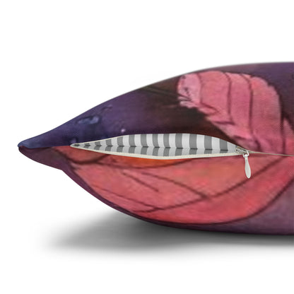 Spun Polyester Square Pillowcase