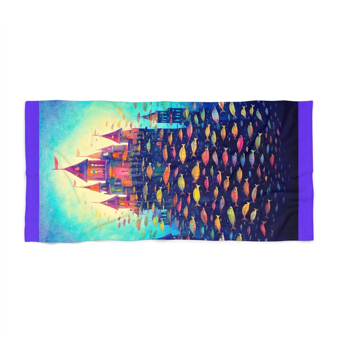 Simple Alluring Style Queen of the Beach Towel
