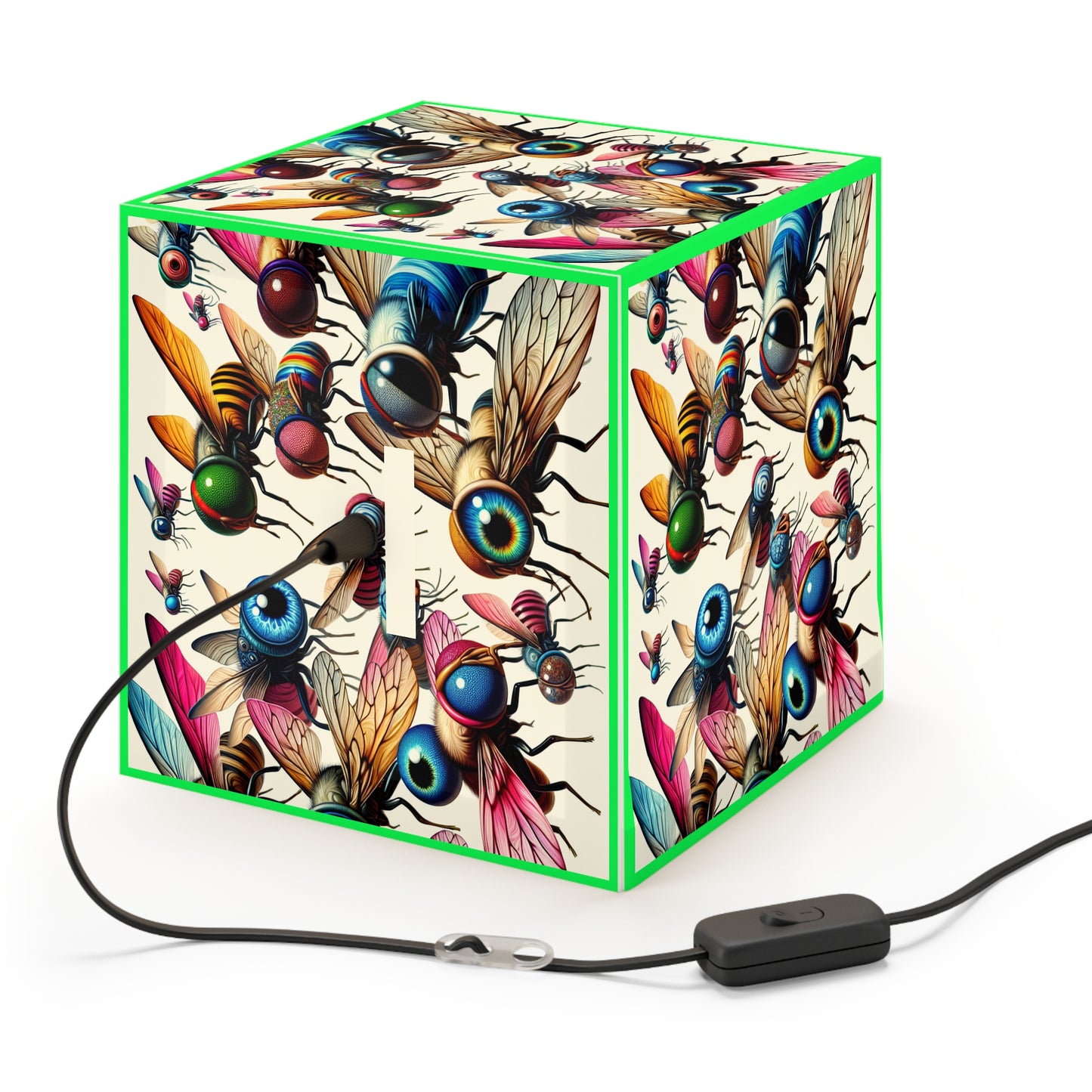 The Bugz Light Cube Lamp