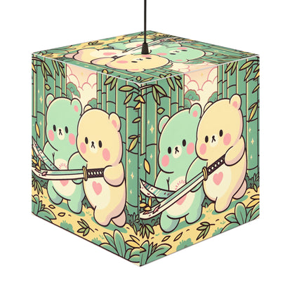 Warrior Bears Light Cube Lamp