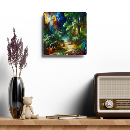 Command Your Time Acrylic Wall Clock