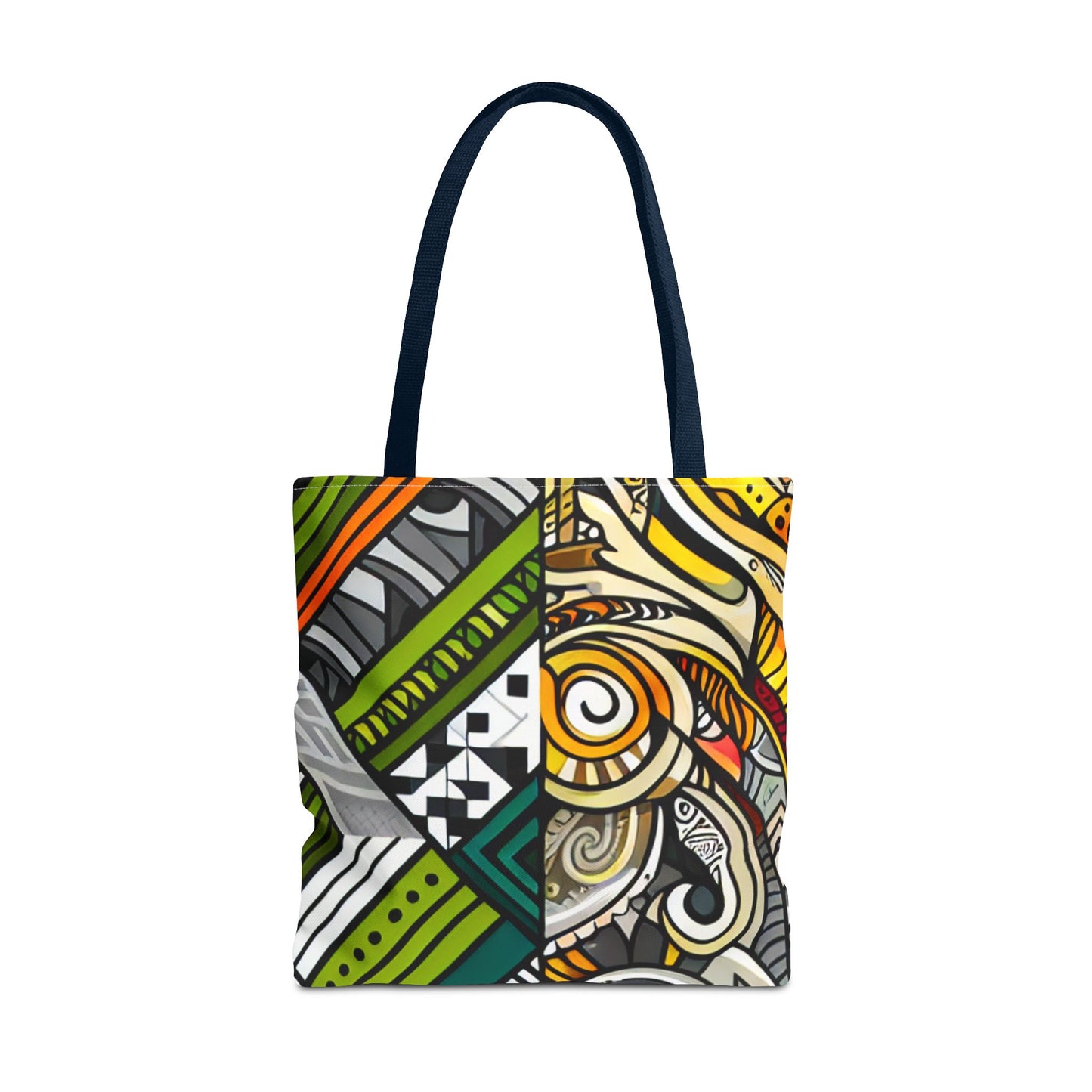 Custom Tote Bag - Stylish and Durable Design with Multiple Handle Colors