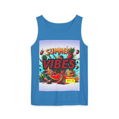 Summer Vibes Unisex Tank Top - Perfect for Beach Days & Festivals