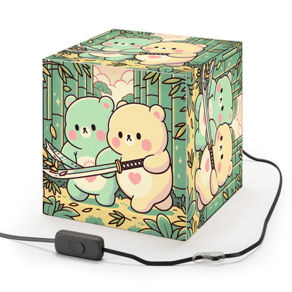 Warrior Bears Light Cube Lamp