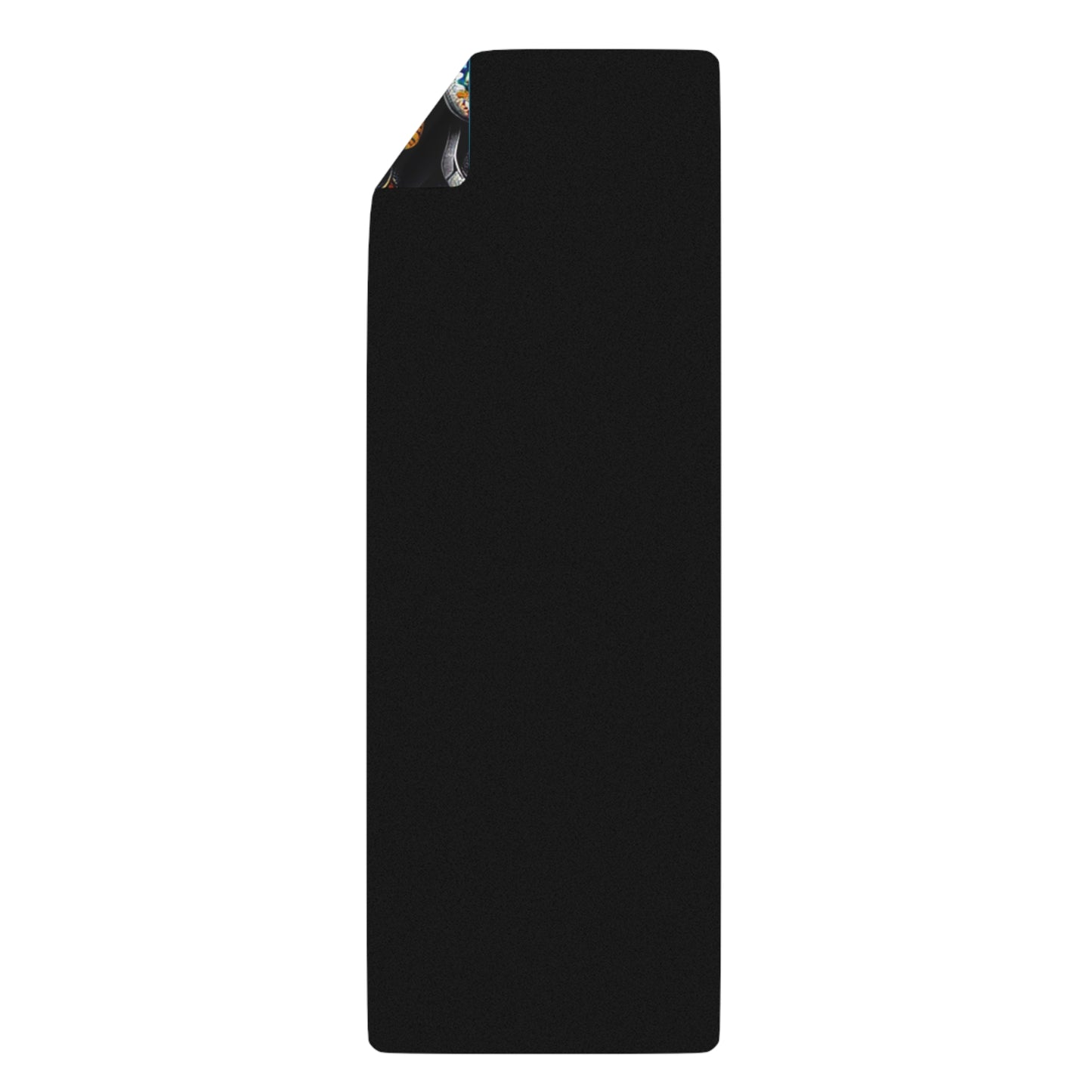 Sugar Skull Gothic Rubber Yoga Mat